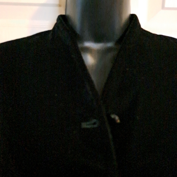 Talbots black blazer size 2 petite - Picture 3 of 8